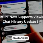 ChatGPT Now Supports Viewing Chat History Update !
