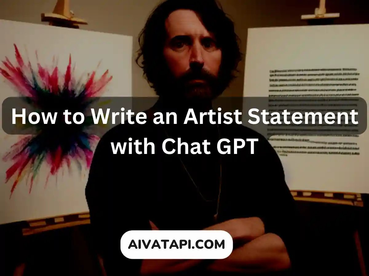How to Write an Artist Statement with Chat GPT
